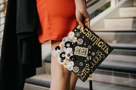 Electrician Graduation Cap, Software Engineer Graduation Cap, Mechanical Engineer Graduation Cap, Electrical Engineer Graduation Cap, Chemical Engineering Graduation Cap, Graduation Cap Designs Engineer, Graduation Cap Designs Engineering, Mechanical Engineering Graduation Cap, Grad Cap Ideas Engineering