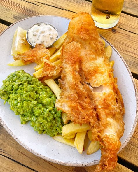 Coastal breeze • after a lovely drive from London to Dover, we stopped for lunch at @thecoastguardonthebay for an icy cold beer and an excellent beer battered fish & chips whilst looking over to France just across the ocean in the distance. Also had the pan-seared seabass with Thai curry and the fish platter with an assortment of shell-on prawns, crispy squid and potted crab 🐟 Beer Battered Fish, Beer Battered, Battered Fish, Fish Platter, Coastal Breeze, Beer Batter, Thai Curry, Sea Bass, Cold Beer