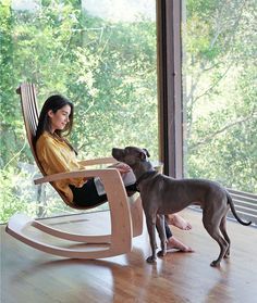 Modern Rocking Chair, Furniture Studio, Wood Rocking Chair, Soothing Baby, Study Chair, Ikea Chair, Chair Makeover, Black Chair, Rocking Chairs