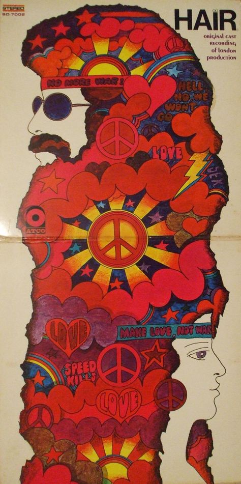 euphoni-c:  electripipedream:  Hair1968   (via imgTumble) Psy Art, Lp Cover, My Generation, Age Of Aquarius, Peace Signs, Record Covers, Rock Posters, The Sixties, Album Cover Art