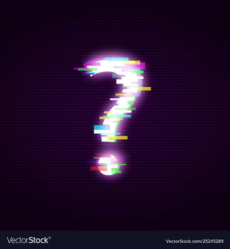 Neon Question Mark, Question Mark Background, Question Mark Logo, Tanda Tanya, Neon Light Art, Bts Bon Voyage, Glitch Effect, Black Background Wallpaper, Bar Games