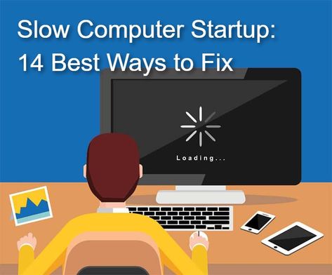 Slow Computer Startup, Many programs automatically start up with your computer, which can slow down the startup process. The post Slow Computer Startup: 14 Best Ways to Fix appeared first on Tech Mag. Slow Computer, Antivirus Software, Data Loss, Software Update, Technology News, Hard Drive, Slow Down, New Technology, Speed Up