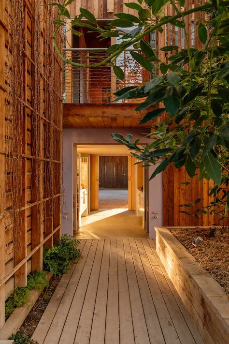 Daylesford Longhouse - House of the Year 2019 - Farm stays for Rent in Elevated Plains, Victoria, Australia - Airbnb Environmental Architecture, New Zealand Architecture, Working Farm, River Cottage, Farm Buildings, House Beds, Indoor Fireplace, Farm Stay, Cooking School