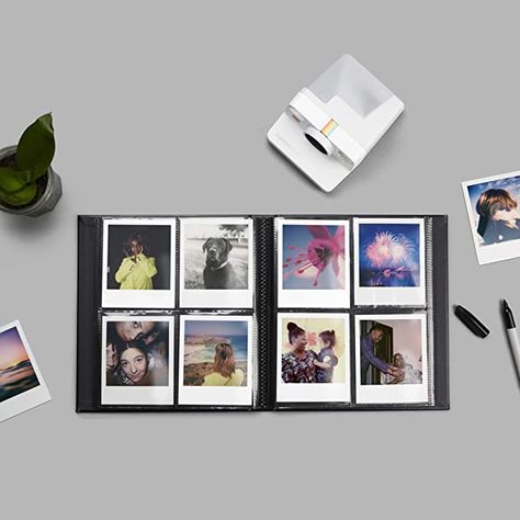 Amazon.com: Polaroid Photo Album - Large : Home & Kitchen Large Bookshelf, Polaroid Instant Camera, Polaroid Snap, Polaroid Photo Album, Instax Mini Film, Mini Photo Albums, Polaroid Photo, Book Binder, Tiny Gifts