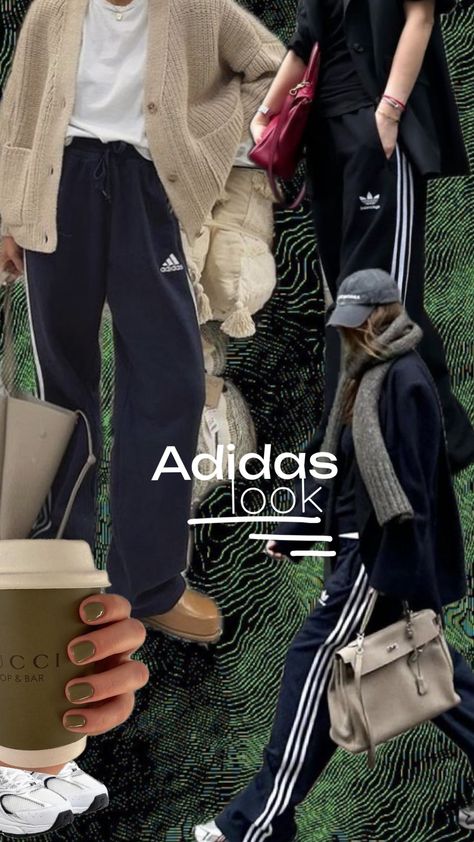 #adidaslook #sporty Adidas Tee Outfit, Sportswear Outfits, Adidas Tee, Pants Fit, Adidas Outfit, Sporty And Rich, Athleisure Outfits, Tee Outfit, Look Book