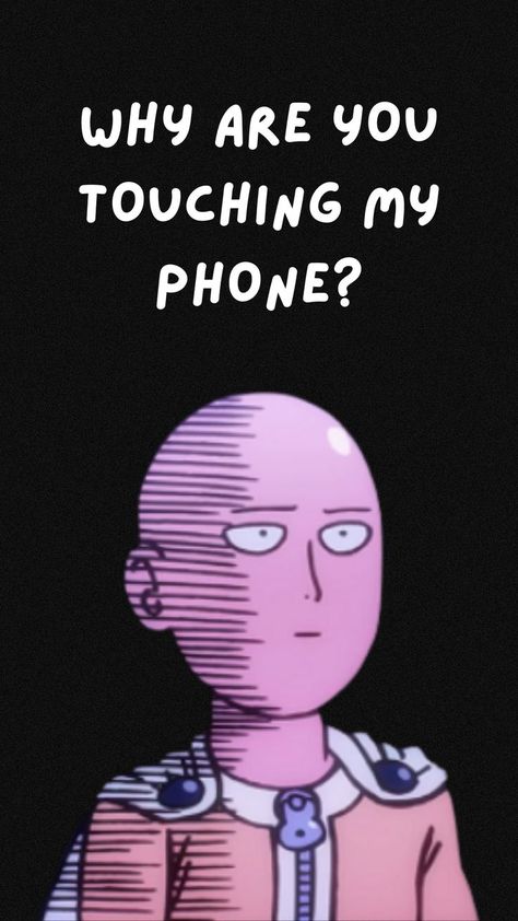 Saitama Wallpaper, One Punch Man Wallpapers, Funny Lock Screen Wallpaper, One Punch Man Funny, Saitama One Punch, Saitama One Punch Man, One Punch Man Anime, Animated Wallpapers For Mobile, Kitty Drawing