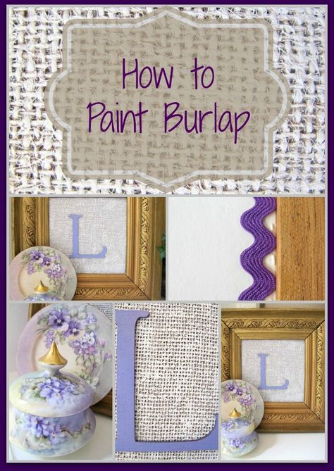 Burlap Wall Art, Painted Burlap, Burlap Art, Interior House Design, Burlap Canvas, Burlap Door Hangers, Burlap Projects, Painting Burlap, Burlap Decor