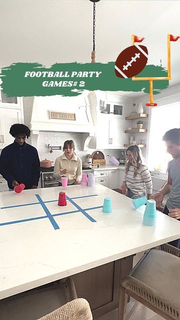 Flip Cup Tic Tac Toe Game, Flip Cup Tic Tac Toe, Flip Cup Game, Solo Cup Games, Football Party Games, Beer Olympics, Girls Night Games, Relay Games, Beer Olympic