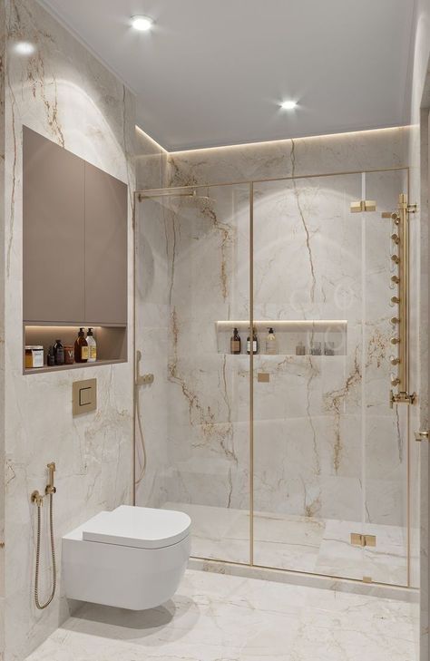 Bathroom Boards Ideas, Walk In Small Shower Ideas, Bathroom With Walk In Shower Layout, Shower Inspo Bathroom, Washroom Design Modern, Luxury Bathroom Design Ideas, Modern Toilet Room, Interior Design Washroom, Modern Toilet Design