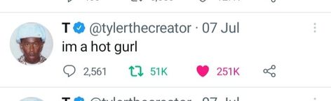 Tyler The Creator Banner Gif, Rappers Twitter Header, Tweet Banners, Tweet Banner, Tyler The Creator Tweets, Tumblr Header Aesthetic, Tyler The Creator Banner, Twitter Header Funny, Funny Celebrity Tweets