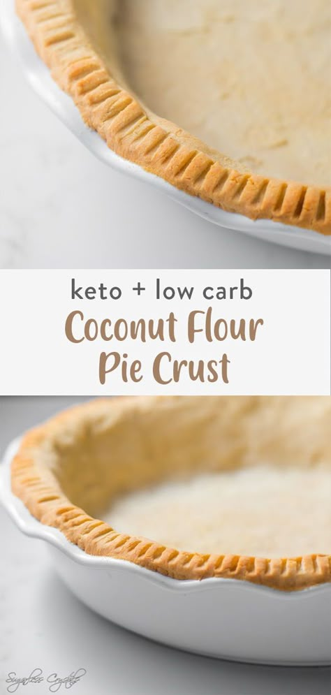 Keto Coconut Pie Recipe, Coconut Flour Pastry Dough, Keto Coconut Pie Crust, Flourless Pie Crust, Coconut Flour Cheesecake Crust, Coconut Pie Crust Recipe, Coconut Flour Pie Crust Recipe, Low Fat Pie Crust, Keto Recipes With Coconut Flour