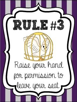 Whole Brain Teaching 5 Rules - Harry Potter Theme Harry Potter Classroom Rules, Paperwork Organization, Harry Potter Classes, Teaching Classroom Decor, Harry Potter Classroom, Test Taking Strategies, Organizing Paperwork, Whole Brain Teaching, Classroom Tools