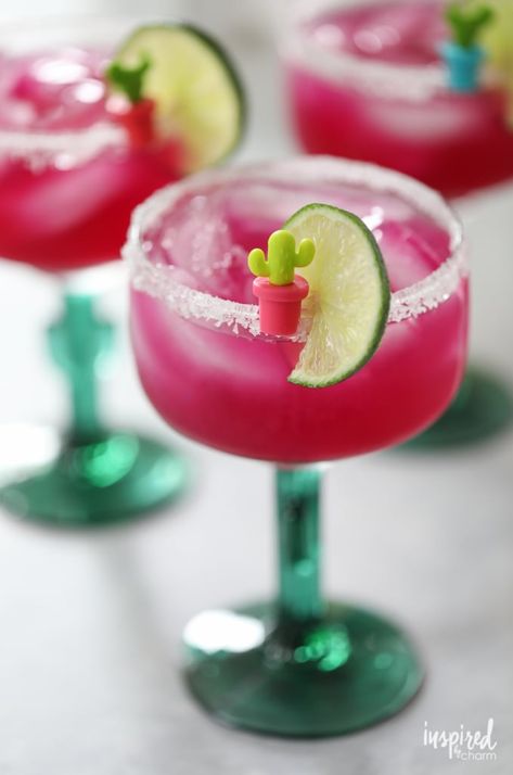 Pear Margarita Recipe, Margarita Mix Recipe, Cactus Margarita, Pear Margarita, Prickly Pear Margarita, Best Margarita, Unique Cocktail Recipes, Best Margarita Recipe, Homemade Margaritas