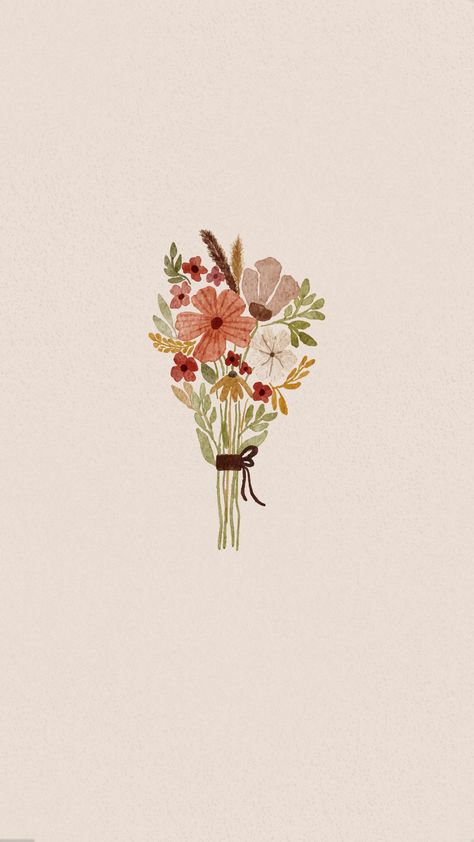 Pretty Minimalist Wallpaper, Aesthetic Simple Wallpaper Ipad, Cute Wallpapers Flowers Pastel, Flower Screensaver Iphone Wallpaper, Romantic Flowers Aesthetic, Fall Flowers Wallpaper Iphone Wallpapers, Mi Amor Wallpaper, Fall Flower Background, Cute Wallpapers Flowers