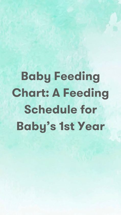 Babies grow and develop rapidly during their first year of life. All of that growth requires proper nutrition, which can feel overwhelming for new parents. That’s where our baby feeding chart comes in. This chart can help you establish a feeding schedule to ensure your little one gets the right amount of breastmilk, formula, and solid food for each stage of development. You’ll also find tips to help you confidently feed your baby. How Much Formula By Age, Baby Feeding Schedule By Age, Solids Feeding Schedule, Feeding Schedule For Baby, Infant Feeding Schedule, Formula Feeding Chart, How Much Formula, Baby Feeding Timeline, Baby Chart