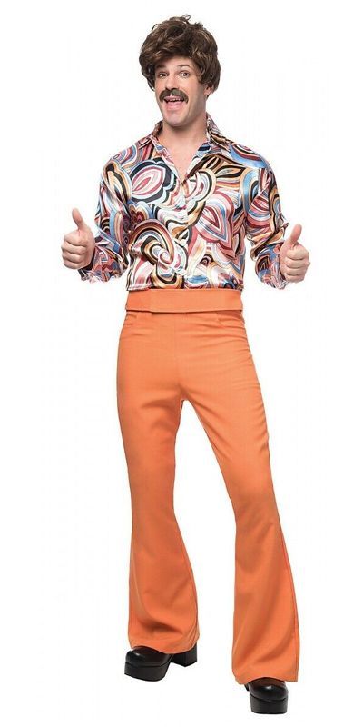 Disco Men Costume, Retro Costume Ideas, Men Costume Ideas 70s Dress Up Ideas, Mens Fancy Dress Ideas, 70s Theme Outfit, 70s Themed Outfits, 70s Outfits Men, 70s Party Outfit, 70s Fancy Dress, Throwback Outfits, Mens Fancy Dress