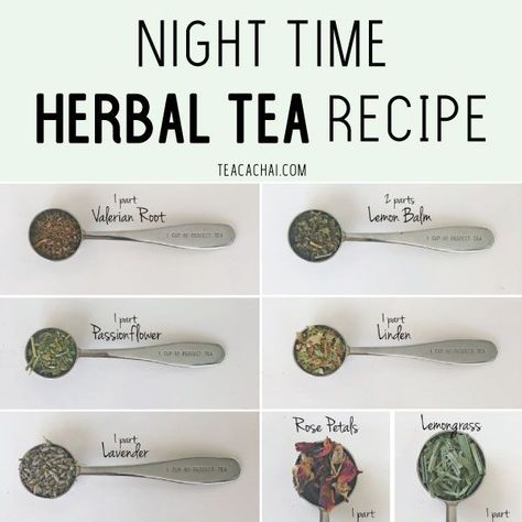 Night Time Herbal Tea Recipe for Pinterest Herbal Tea Recipes Homemade, Valerian Tea, Sleepytime Tea, Tea Blends Recipes, Insomnia Help, Lifestyle Journal, Herbal Tea Benefits, Tea Remedies, Diy Tea