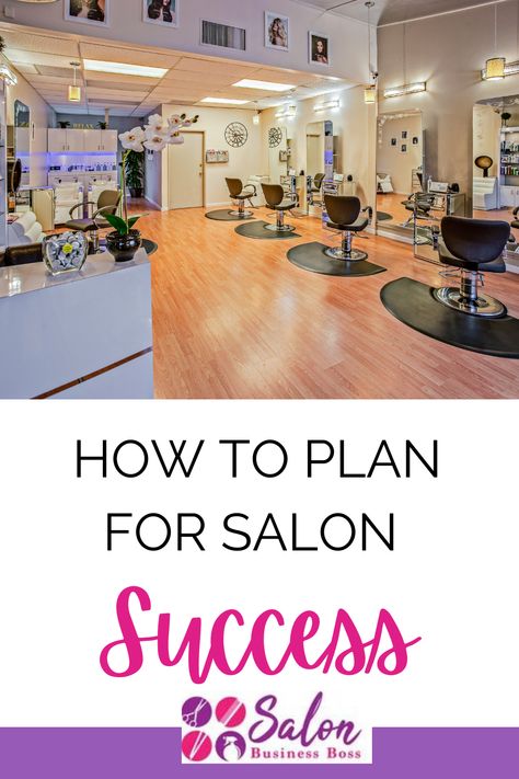 Planning helps us use foresight to prepare for things, such as opening a business. When we plan, we use the experiences we’ve had along with the experiences of others to draw useful information from so we can get ready to take something on in a successful manner. Opening your salon with a good plan set in place will give you a much better chance at success. How To Open A Salon Business, How To Open A Salon, Beauty Salon Plan, Salon Opening Party Ideas, Opening A Hair Salon, Opening A Salon, Beauty Salon Business Plan, Hair Salon Business Plan, Salon Openings