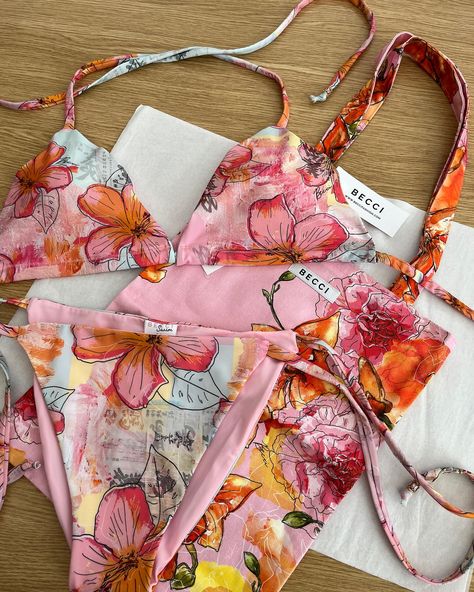 Beach beach, let’s go to the beach! 🏝️ Which bikini are you choosing? 🌸🌴✨ Say hello to our 4 printed bikinis- each print is unique to the brand and have been initially hand painted- then printed onto recycled fabrics! 🎨🐚🌊 Don’t miss our 50% off sale plus enjoy free UK shipping! 🌷 #beccifashion #becciswim #becci #recycledswimwear #recycledfashion #sustainablefashion Go To The Beach, Recycled Fashion, Super Excited, Recycled Fabric, Off Sale, You Choose, Say Hello, Sustainable Fashion, The Beach