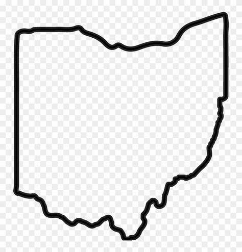 Ohio Svg Free, Ohio State Cricut Projects, State Of Ohio Outline, State Of Ohio, Ohio Drawing, Ohio State Svg Free, Ohio State Svg, Ohio Outline, Diy Beer Pong Table