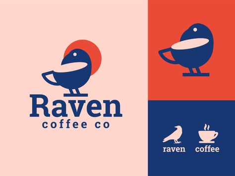 Bird Coffee Logo, Coffee Shop Logo Ideas, Coffee Logos, Photographers Logo Design, All Logo, Creative Business Logo, Cafe Logo Design, Logo Design Concept, Team Logo Design