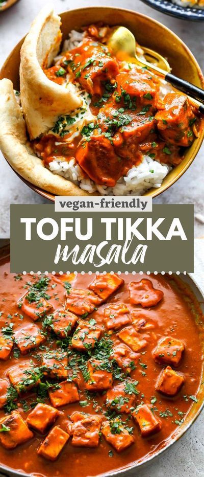 New Recipes To Try Vegetarian, Tofu Tiki Masala, Indian Vegan Curry, Diner Ideas Recipes Vegetarian, Tikki Masala Tofu, Vegan Tofu Curry Recipes, Tofu Curry Indian, Samyang Spicy Noodles Recipe, Tofu Tika Massala