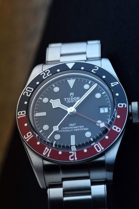 REVIEW: Tudor Black Bay GMT Tudor Gmt, Tudor Black Bay Gmt, Tudor Heritage Black Bay, Peacock Gifts, Tudor Watches, Tudor Watch, Rolex Tudor, Tudor Black Bay, The Tudor