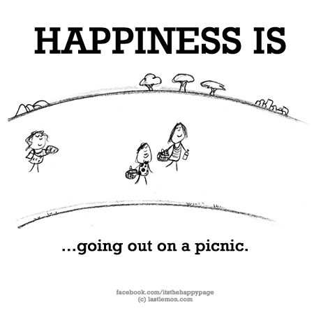 No. 735 What makes YOU happy? Let us know here http://lastlemon.com/happiness/ and we'll illustrate it. Enjoy Food Quotes Happy, Enjoy Life Quotes Happiness Fun Friends, Quotes About Picnics, Picnic Sayings, Picnic Quotes, When Life Gives You Lemons Quotes, Bbq Quotes, Sunday Posts, Power Thoughts