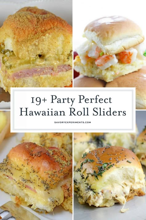 Recipes With Hawaiian Rolls, Hawaiian Roll Sandwiches, Appetizers For A Party, Sliders Recipes Hawaiian Rolls, Roll Sliders, Easy Slider Recipes, Hawaiian Roll Sliders, Rolled Sandwiches, Hawaiian Roll