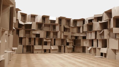 Atelier Design, Sound Sculpture, Sound Installation, Sound Art, Box Wall, Packers And Movers, Scenic Design, Sculpture Installation, Stage Design