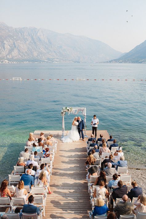 Wedding for Princess in Montenegro - GO WEDDING MONTENEGRO GO WEDDING MONTENEGRO Montenegro Wedding, Wedding Area, Sunset Time, Stone Town, Greek Wedding, No Rain, Best Party, We Meet Again, Wedding Menu