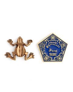 Harry Potter Jewellery, Necklaces & Charms | The Carat Shop Hogwarts Merch, Carte Harry Potter, Harry Potter Chocolate, Harry Potter Weihnachten, Harry Potter Badges, Harry Potter Christmas Gifts, Chocolate Frogs, Harry Potter Cards, Frog Pin