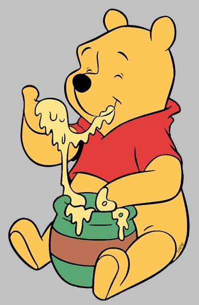 Winnie The Pooh Eating Honey Drawing, Bear Eating Honey, Winnie The Pooh Eating Honey, Winnie The Pooh Cartoon, Winnie The Pooh Drawing, Hoodie Cartoon, Winnie The Pooh Pictures, Cute Winnie The Pooh, Winnie The Pooh Friends