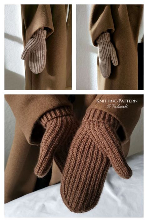 OLE Hat Mittens Set Knitting Pattern Knit Mitten Patterns, Knit Mittens Pattern, Fingerless Mittens Pattern, Knitted Gloves Mittens, Knitting Gloves Pattern, Knitted Mittens Pattern, Knitted Accessories, Glove Pattern, Gloves Pattern