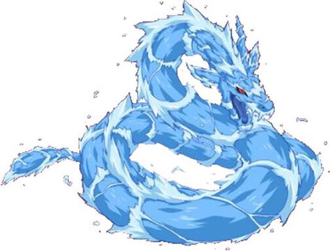 Water dragon Water Spirit Fantasy Art, Water Dragon Oc Design, Water Dragon Design, Anime Water Power, Water Spirit Character Design, Water Dragon Oc, Water Dragon Drawing, Water Mage, Naruto Character Creator