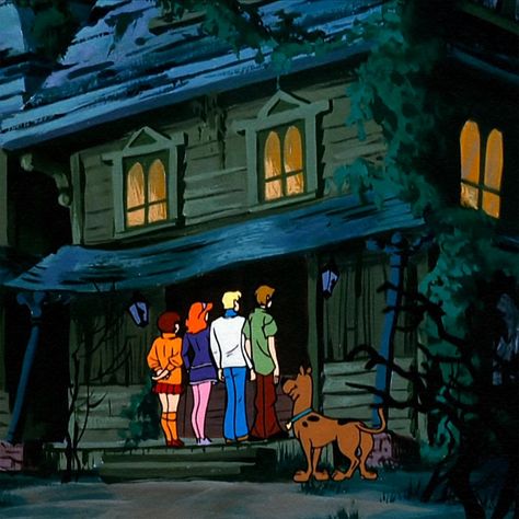 Scooby-doo Scenescapes | A Night of Fright is No Delight (1969) Background Styling: Walt Peregoy Backgrounds: Ron Dias, Gary Niblett, Daniela Bielecka, Rolly… | Instagram Walt Peregoy, Scooby Doo 1969, What's New Scooby Doo, Scooby Doo Mystery Inc, Scooby Doo Mystery Incorporated, New Scooby Doo, Scooby Doo Mystery, Dark Green Aesthetic, Kids Tv Shows