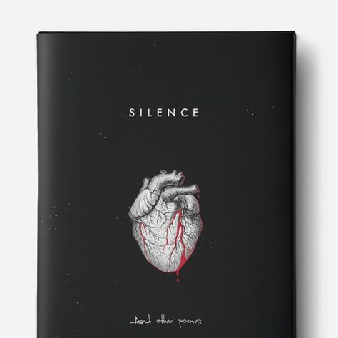 Simple Book Cover, Poetry Book Cover, Book Cover Ideas, Best Poetry Books, Dark Minimalist, Best Poetry, Create This Book, Book Of Poems, Book Cover Illustration