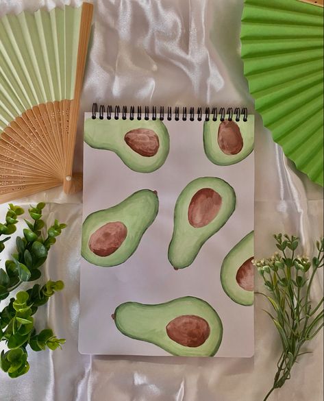 #watercolor #doodles #avocado #drawing #simple #aesthetic #green Aesthetic Avocado Drawing, Avocado Drawing Simple, Drawing Simple Aesthetic, Avocado Drawing, Aesthetic Avocado, Avocado Picture, Coordinate Plane Graphing, Watercolor Doodles, Coordinate Plane