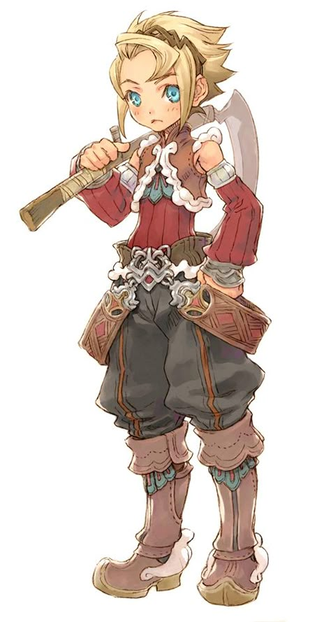 Rune Factory 3 | Micah Farming Game, Moon Fanart, Rune Factory 4, Moon Artwork, Rune Factory, Fantasy Stuff, Fire Dragon, Harvest Moon, Character Creation