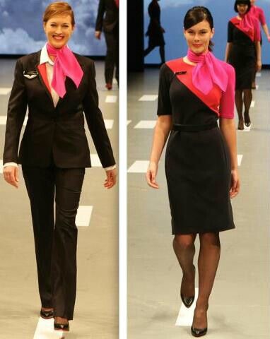 Qantas Uniforms Qantas Uniform, Ladies Uniform, Australian Airlines, Nice Heels, Flight Attendant Fashion, Best Airlines, Fun Heels, Barbie Friends, South Pacific