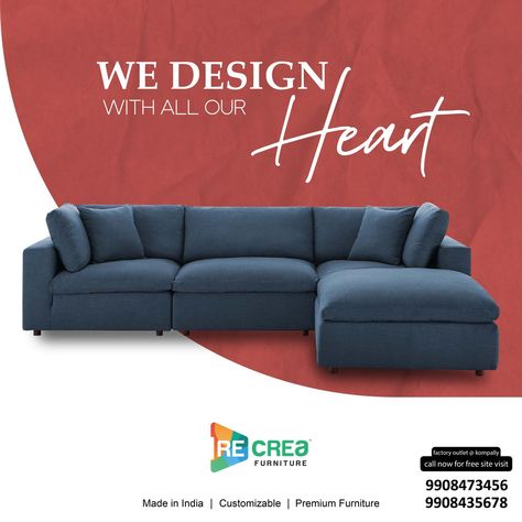 Diwali Furniture Ads, Furniture Poster Design Ideas, Sofa Poster Design, Sofa Creative Ads, Furniture Creative Ads, Furniture Branding, Furniture Graphic, Interactive Web Design, Wireframe Design