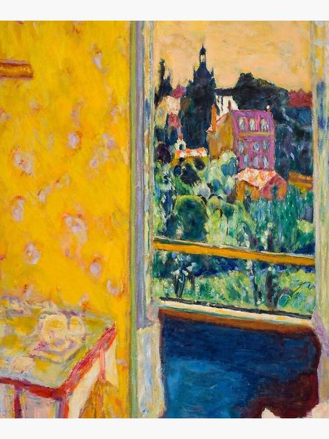 "Pierre Bonnard" Mounted Print for Sale by MARTART9 Bonnard Paintings, Les Nabis, Maurice Denis, Popular Paintings, Interior Paintings, Oil Painting Tutorial, Pierre Bonnard, Art Pierre, Architecture Tattoo