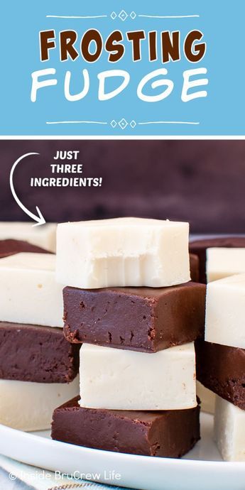 Fudge Out Of Frosting, Cake Frosting Fudge Recipe, Fudge Recipes With Frosting, Fudge Recipes Using Canned Frosting, Chocolate Fudge With Frosting, Fudge Recipes Vanilla, Fudge With Peanut Butter And Frosting, Fudge From Frosting, Fudge Made From Canned Frosting