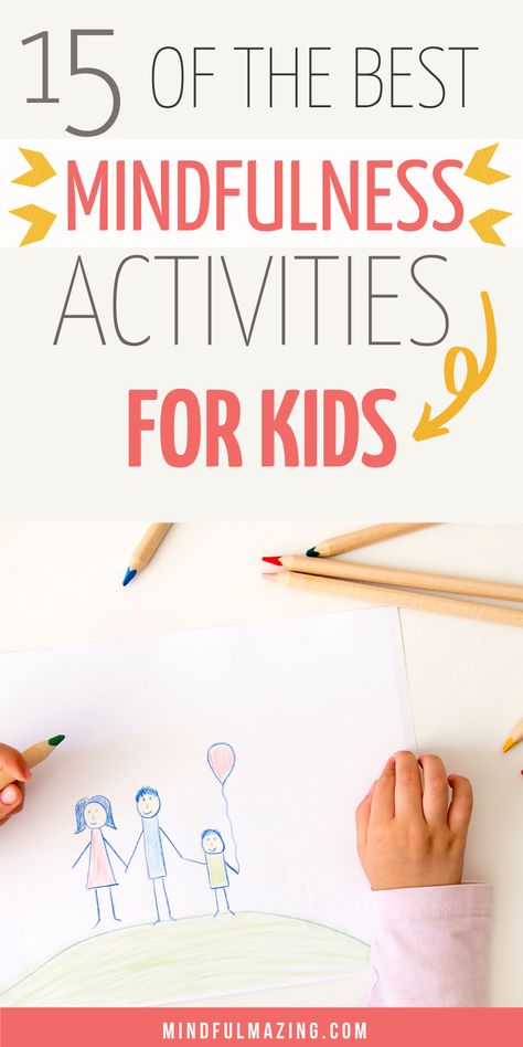 Mindful Activities For Kids, Mindfulness Activities For Kids, Exercises For Kids, Mindful Parenting, Mindfulness For Kids, Mindfulness Exercises, Mindfulness Activities, Kids Journal, Kids Books