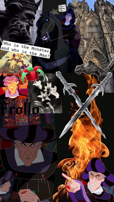 Judge Claude Frollo #thehunchbackofnotredame #frollo #darkaesthetic Judge Claude Frollo, Claude Frollo, Disney Villains, Descendants, Disney Art, Dark Aesthetic, Disney, Pins, Quick Saves