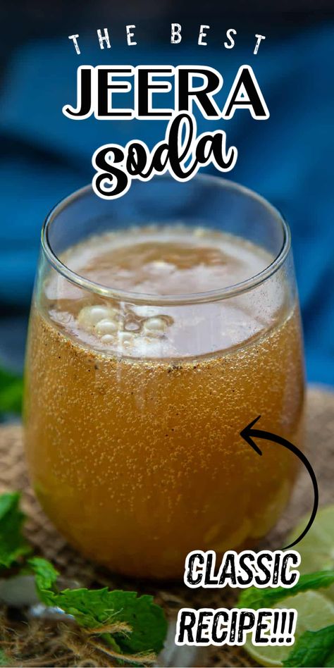 Jeera Soda, Cleansing Drink, Losing Weight Quickly, Basil Soda, Indian Drinks, Mango Mojito, Drink At Home, Watermelon Mojito, Homemade Soda