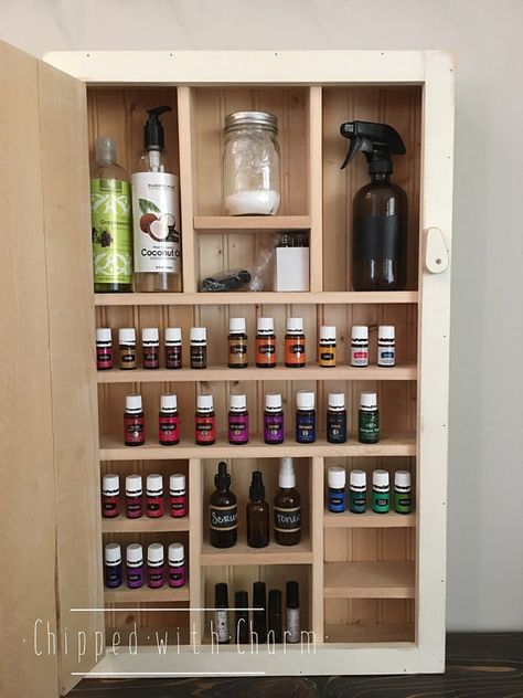 Essential Oil Cabinet, Oil Shelf, Essential Oil Rack, Young Living Oil  Storage Shelf Cabinet, Wall Cabinet, Oil Organizer, doTERRA Oil Shelf Essential Oil Rack, Oil Rack, Oil Shelf, Essential Oil Shelf, Doterra Oil, Yl Oils, Shelf Cabinet, Cabinet Wall, Essential Oil Storage