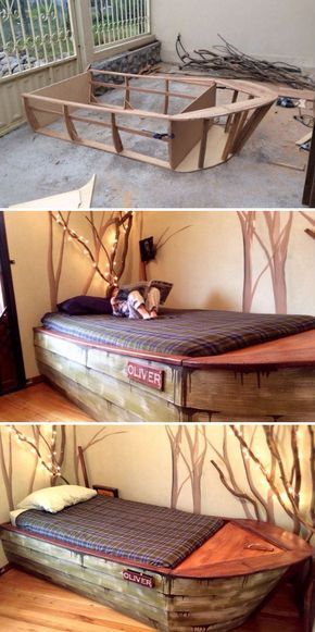 Boat Bed, Murphy Beds, Boys Bedding, Secret Compartment, Boy Bedroom, Big Boy Room, Boys Bedrooms, Twin Size Bedding, Boy's Bedroom