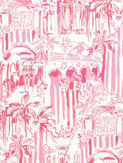 Lee Jofa-Lilly Pulitzer LA VIA LOCA HOTTY PINK Lily Pulitzer Wallpaper Pink, Lilly Pulitzer Iphone Wallpaper, Lily Pulitzer Wallpaper, Lee Jofa Wallpaper, Wallpaper Warehouse, Wallpaper Tropical, Toile Wallpaper, Tropical Wallpaper, Lee Jofa