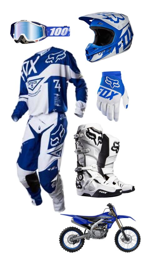 Motocross Outfits, Dirt Bike Gear, Motocross Love, Bike Aesthetic, Four Wheelers, Sports Bikes Motorcycles, Bike Gear, Riding Gear, Dirt Bikes